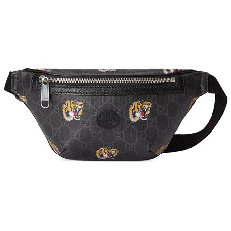 gucci belt bag with tiger|Gucci tiger head bag.